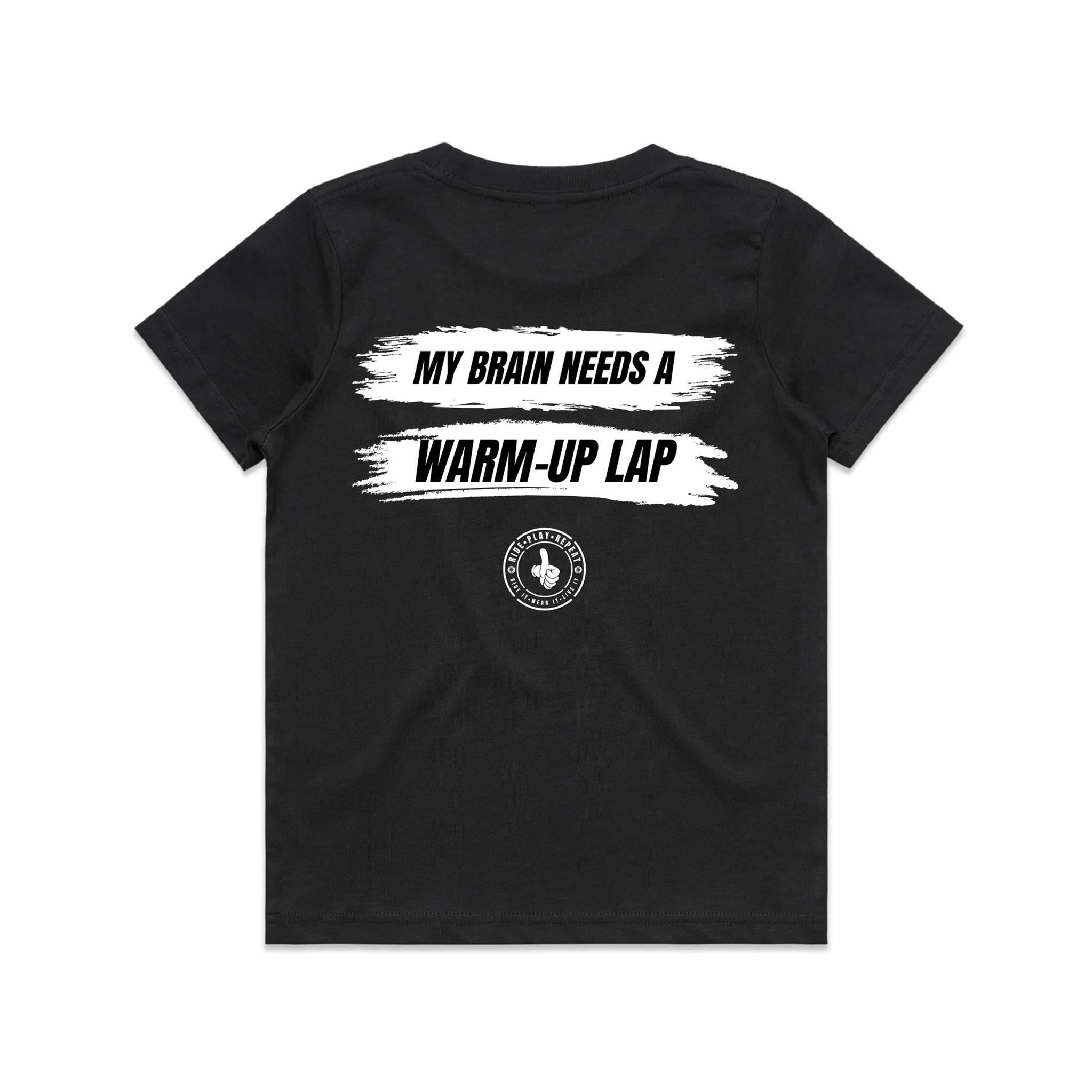 TSHIRT | MY BRAIN NEEDS A WARM-UP LAP | YOUTH